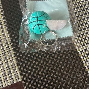 Tiffany & Co. Aqua Basketball Keychain